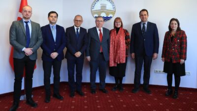 BALKAN ÜNİVERSİTELER BİRLİĞİ YÖNETİM KURULU TOPLANTISI TRAKYA ÜNİVERSİTESİNDE GERÇEKLEŞTİRİLDİ