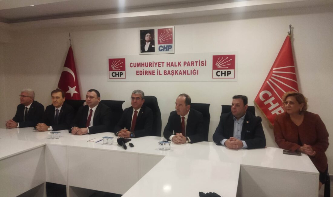 CHP Edirne Belediye Başkan