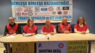 Emekliler 12 bin lira seyyanen zam istiyor