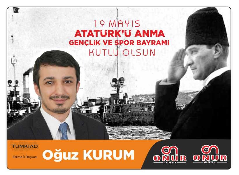 “Gençlerimizin ve aziz milletimizin Atatürk’ü Anma, Gençlik ve Spor Bayramını kutluyor”