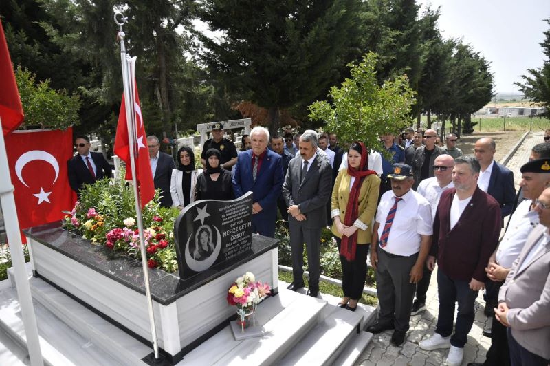 Şehit Polis Özsoy anıldı