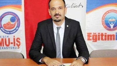 Birleşik Kamu-İş Konfederasyonu Edirne İl Başkanı Nedim Zobar, Mart 2026