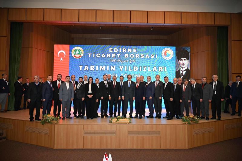 Edirne Ticaret Borsası’nın 100’üncü