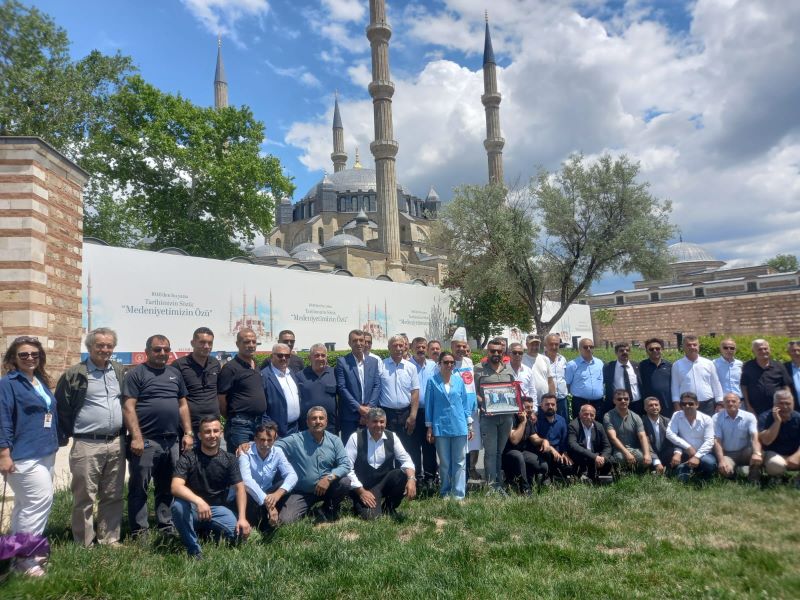 Edirne’deki muhtarlar, Batman’dan gelen