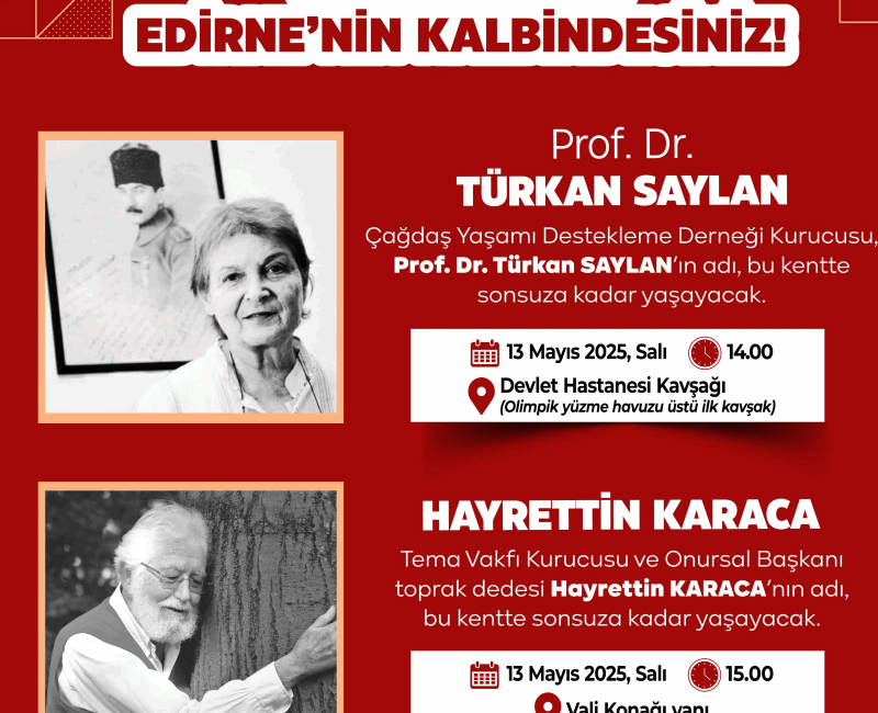 Edirne Belediyesi, Cumhuriyet değerlerine