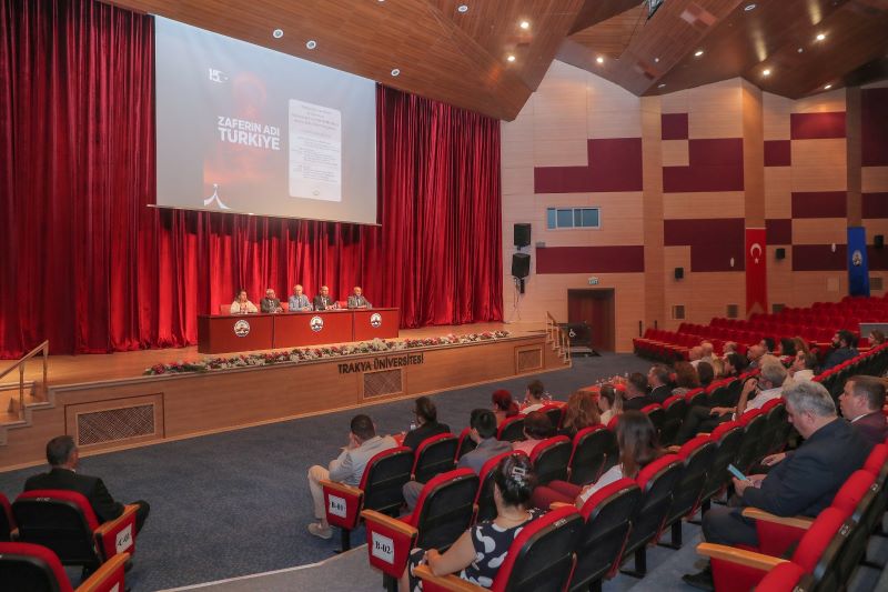 Trakya Üniversitesinde 15 Temmuz