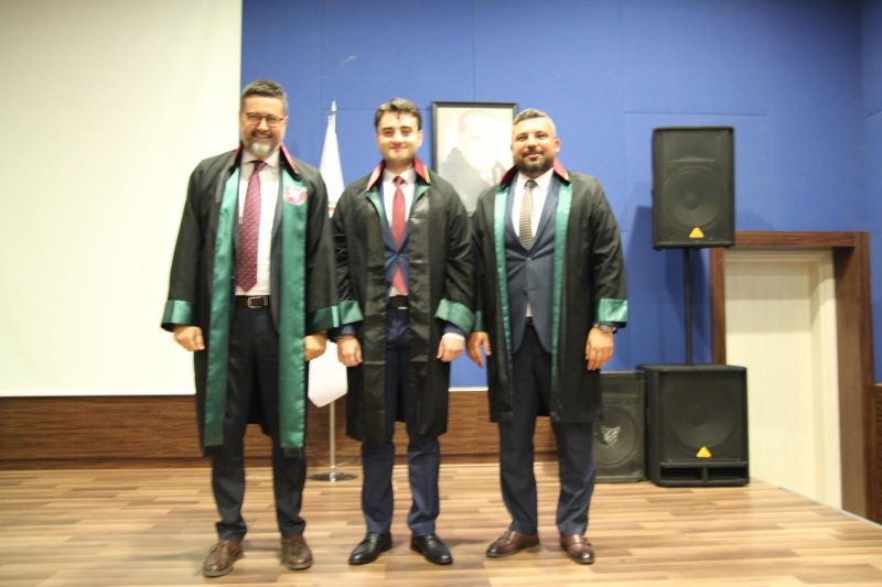 Edirne'de stajyerliğini başarı ile