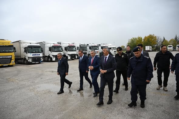 Edirne’de Kapıkule Sınır Kapısı’nda