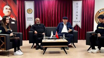 SİNAN ENGİN ÖĞRENCİLERLE BULUŞTU