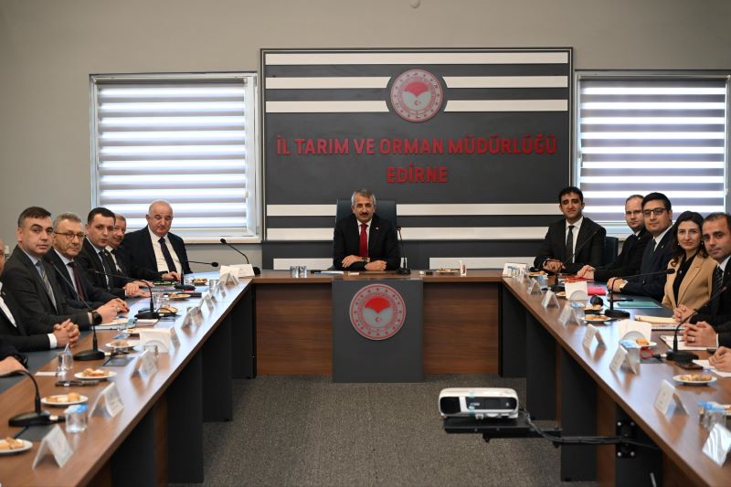 Edirne’de Tarımsal Kuraklık İl