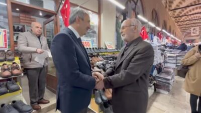 VALİ SEZER’DEN, ARASTA VE ALİPAŞA ÇARŞILARINA ZİYARET