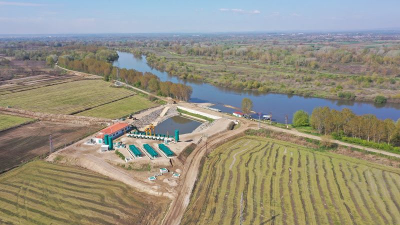 MERİÇ SULAMASINDA ÇALIŞMALAR DEVAM EDİYOR