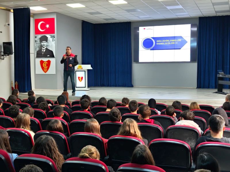 Öğrencilere güvenli gıda ve israf eğitimi