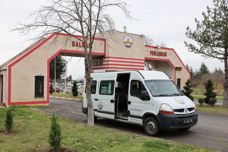 Trakya Üniversitesi, hem hastaneye