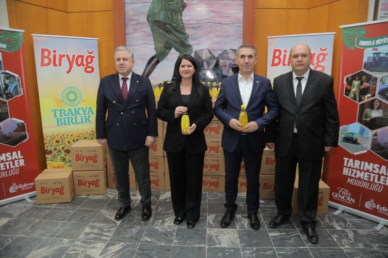 Edirne Belediyesi’ne ait tarım alanlarında