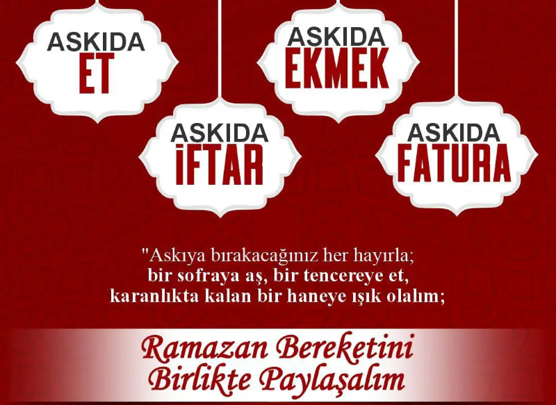 BELEDİYEDEN RAMAZAN’DA DAYANIŞMA HAREKETİ