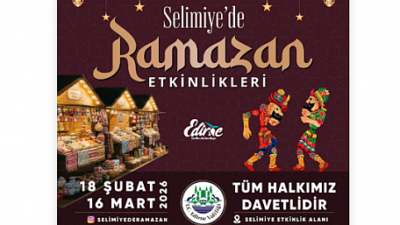 Edirne’nin simgesi Selimiye Camii, Ramazan