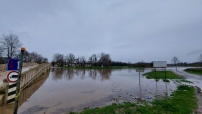 Aşırı yağışlardan sonra Edirne’deki Tunca