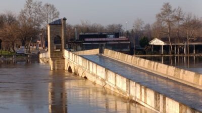 Edirne’de aşırı yağışların ardından Tunca