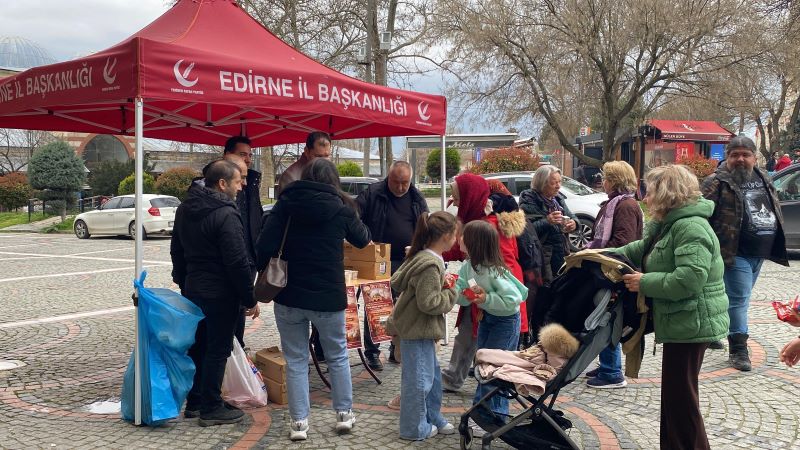 Osmanlı’nın büyük hükümdarlarından Fatih Sultan Mehmet’in doğum günü dolayısıyla Edirne’de