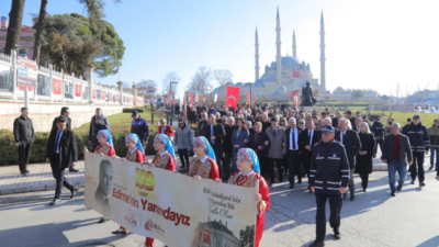 Edirne Belediyesi, kuruluşunun 159. yıl dönümünü düzenlenen tören ve etkinliklerle