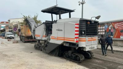 Edirne Belediyesi, altyapı çalışmalarını tamamladığı bölgelerde üstyapı sürecine geçti. Talatpaşa