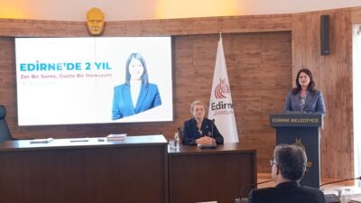 Edirne Belediye Başkanı Filiz Gencan, Nisan ayı olağan meclis toplantısı