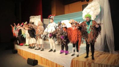 Edirne Belediyesi Şehir Tiyatrosu kursiyerleri tarafından Atatürk Kültür Merkezi ve