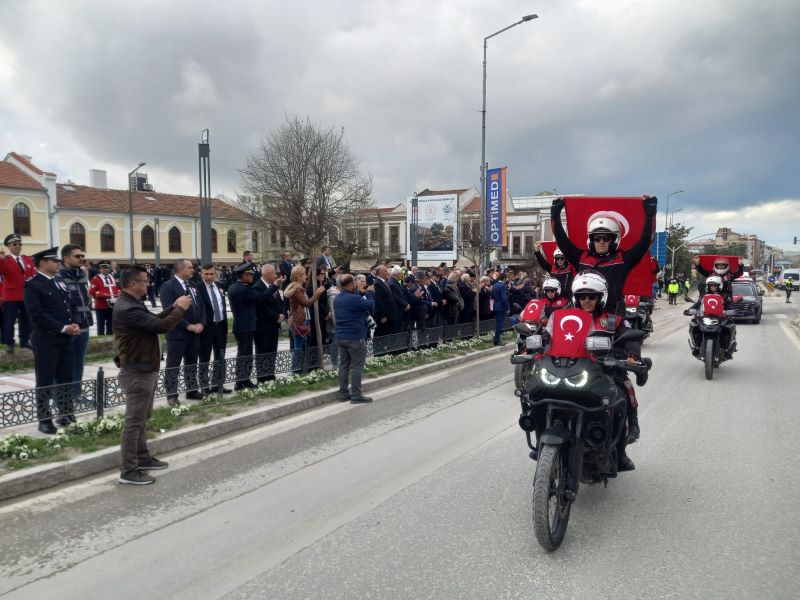 Türk Polis Teşkilatı’nın 181. kuruluş yıl dönümü dolayısıyla Edirne’de düzenlenen