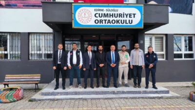 Edirne’nin Süloğlu ilçesinde, eğitim altyapısının güçlendirilmesine yönelik önemli bir iş