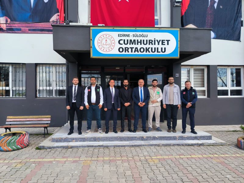 Edirne’nin Süloğlu ilçesinde, eğitim altyapısının güçlendirilmesine yönelik önemli bir iş