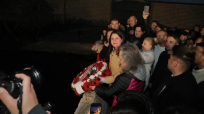Edirne Belediye Başkanı Filiz Gencan, binlerce vatandaşla birlikte "Bolluk, bereket,