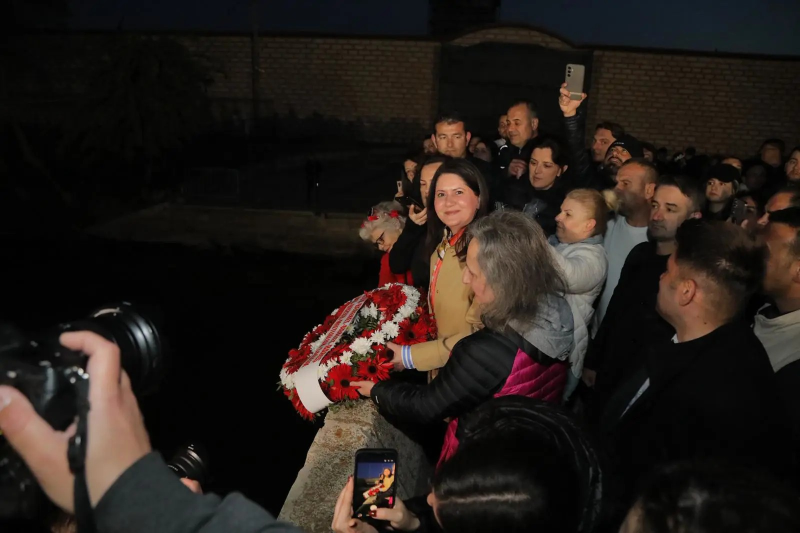 Edirne Belediye Başkanı Filiz Gencan, binlerce vatandaşla birlikte "Bolluk, bereket,