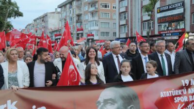 Edirne’de 19 Mayıs Atatürk’ü Anma, Gençlik ve Spor Bayramı kapsamında
