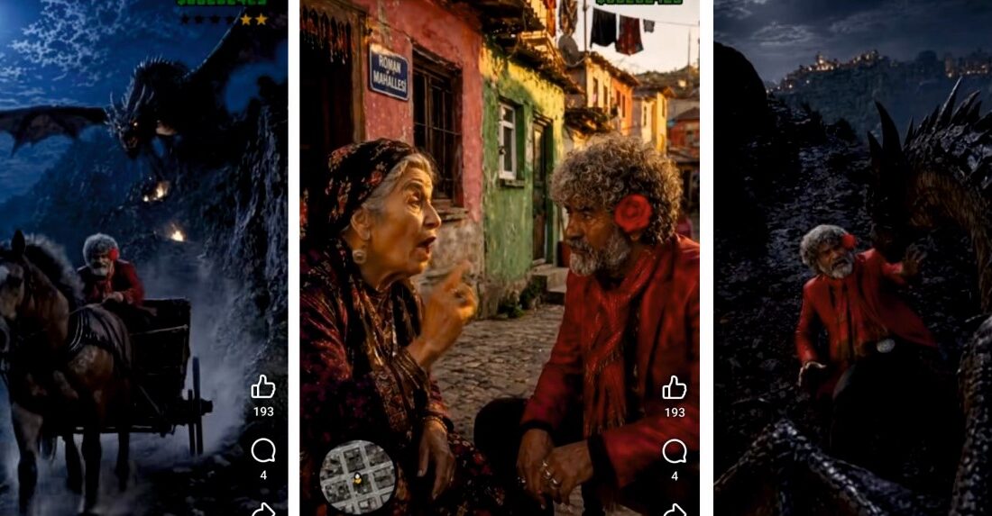 Kakava’ya sayılı günler kala yapay zeka destekli bir animasyon sosyal