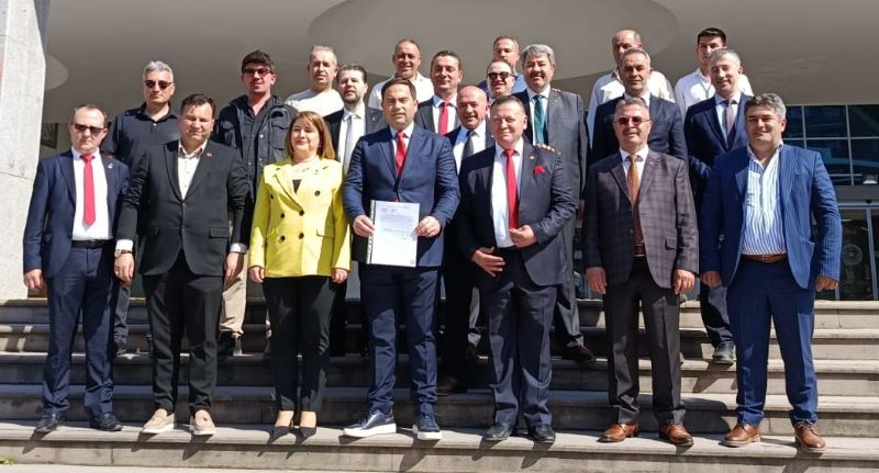 Edirne Esnaf ve Sanatkarlar Odaları Birliği’nde (EDESOB) yapılan seçimlerin ardından