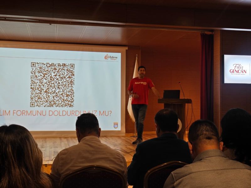 Edirne Belediyesi ile AKUT Vakfı iş birliğinde düzenlenen eğitim programında