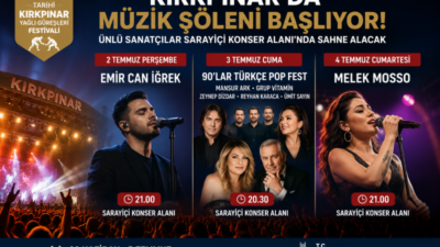 Tarihi Kırkpınar Yağlı Güreşleri Festivali, bu yıl sadece er meydanındaki