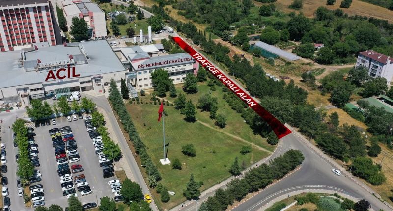 Trakya Üniversitesi Balkan Yerleşkesi’nde gerçekleştirilecek altyapı çalışmaları nedeniyle kampüs içi
