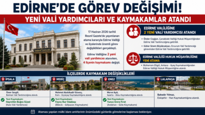 Cumhurbaşkanı Recep Tayyip Erdoğan'ın imzasıyla yayımlanan 17 Haziran 2026 tarihli