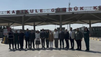 Aile ve Sosyal Hizmetler Bakanı Mahinur Özdemir Göktaş, Kapıkule Sınır
