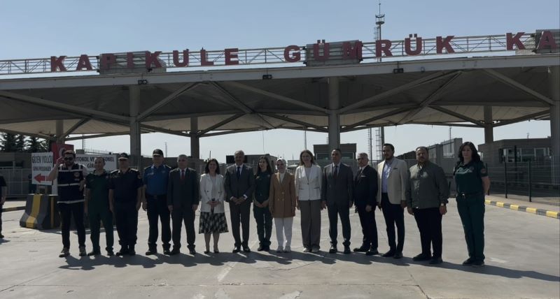 Aile ve Sosyal Hizmetler Bakanı Mahinur Özdemir Göktaş, Kapıkule Sınır