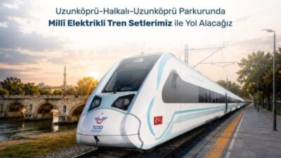 Türkiye'nin yerli ve milli imkanlarla üretilen Milli Elektrikli Tren Setleri,