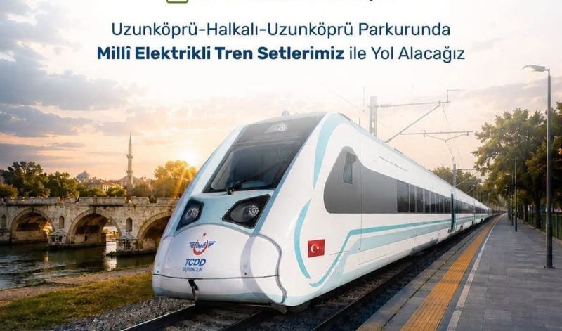 Türkiye'nin yerli ve milli imkanlarla üretilen Milli Elektrikli Tren Setleri,