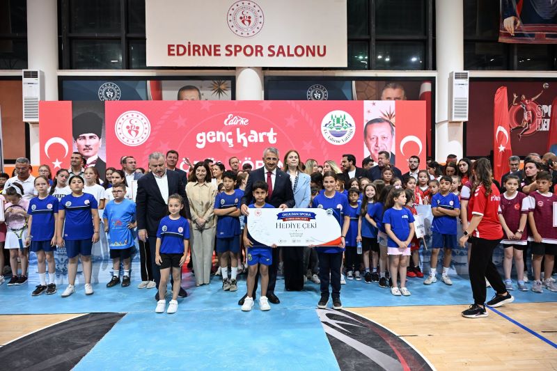 Gençlik ve Spor Bakanı Dr. Osman Aşkın Bak ve Edirne