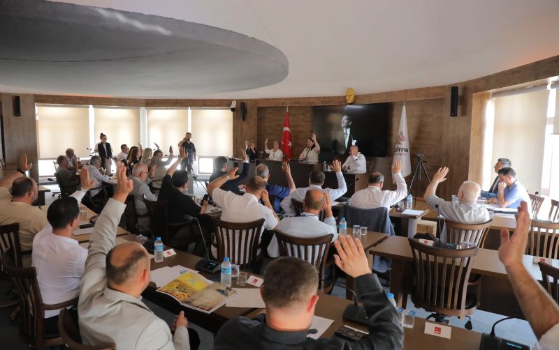 Edirne Belediye Meclisi Temmuz Ayı Olağan Toplantısı'nda toplu ulaşım, taksi