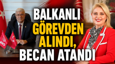 CHP Genel Merkezi'nin kararıyla Edirne İl Başkanı Yücel Balkanlı ve