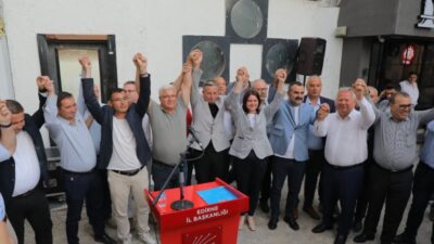 CHP Genel Merkezi'nin kararıyla görevden alınan CHP Edirne İl Başkanı