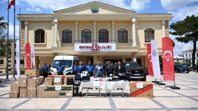 Edirne'de düzensiz göç ve göçmen kaçakçılığıyla mücadeleyi güçlendirmek amacıyla İl