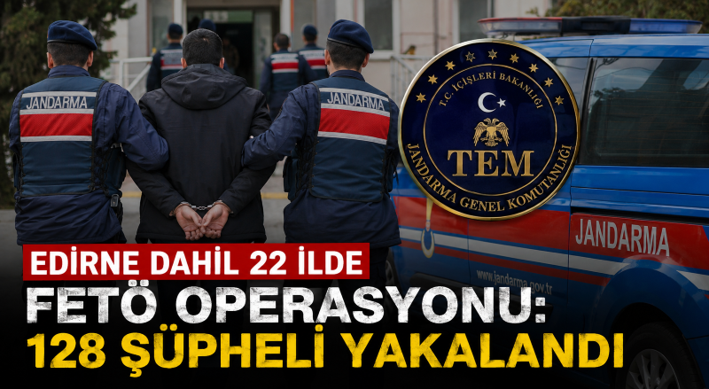 İçişleri Bakanlığı koordinesinde 22 ilde FETÖ'ye yönelik düzenlenen eş zamanlı